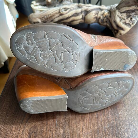 Kork-Ease Women's Chandra wedge bootie size 9 brown - Picture 5 of 8